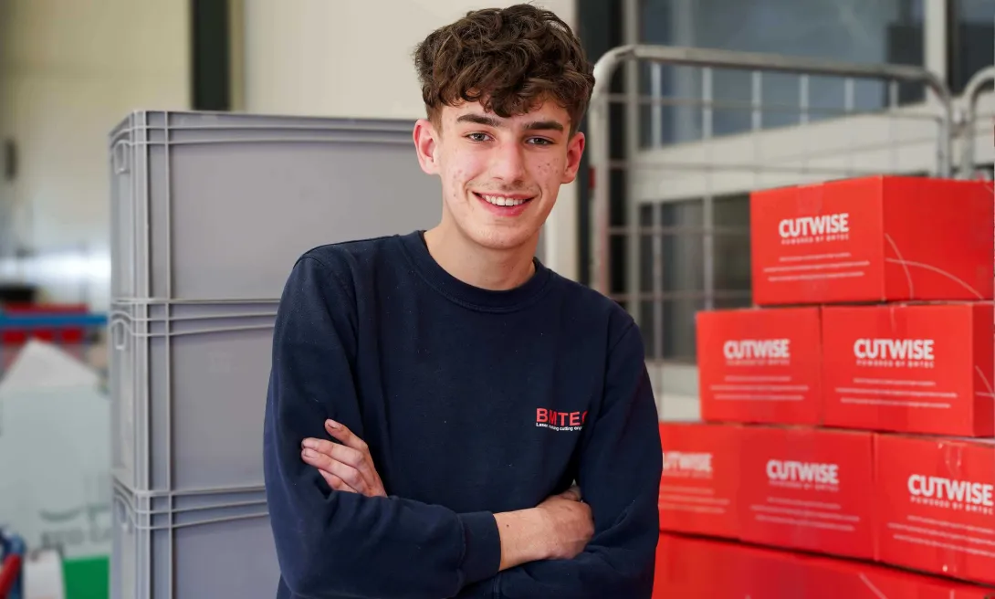 Logistics Team CutWise Yarnick Harmes